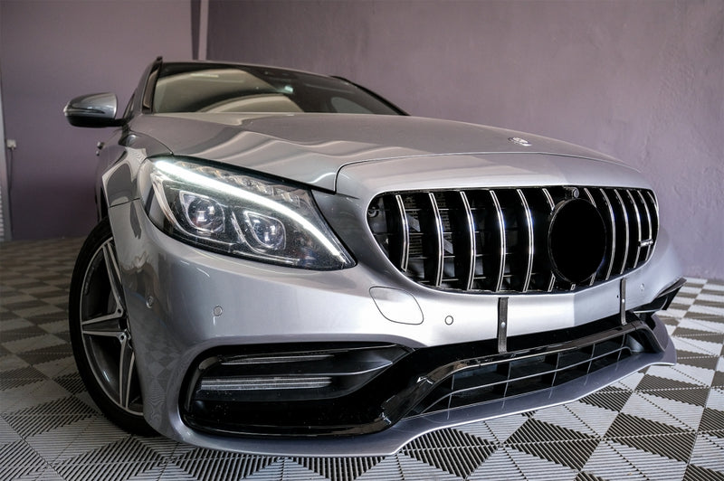 Предна броня за Mercedes C-Class W205 (2014-2020) Facelift C63 Design