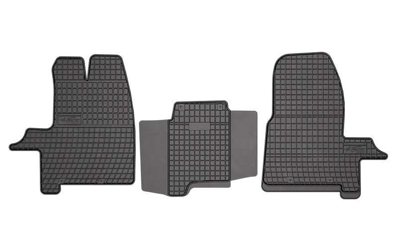 Гумени стелки Frogum за Ford Tourneo Custom (2012-2023) – 3 части