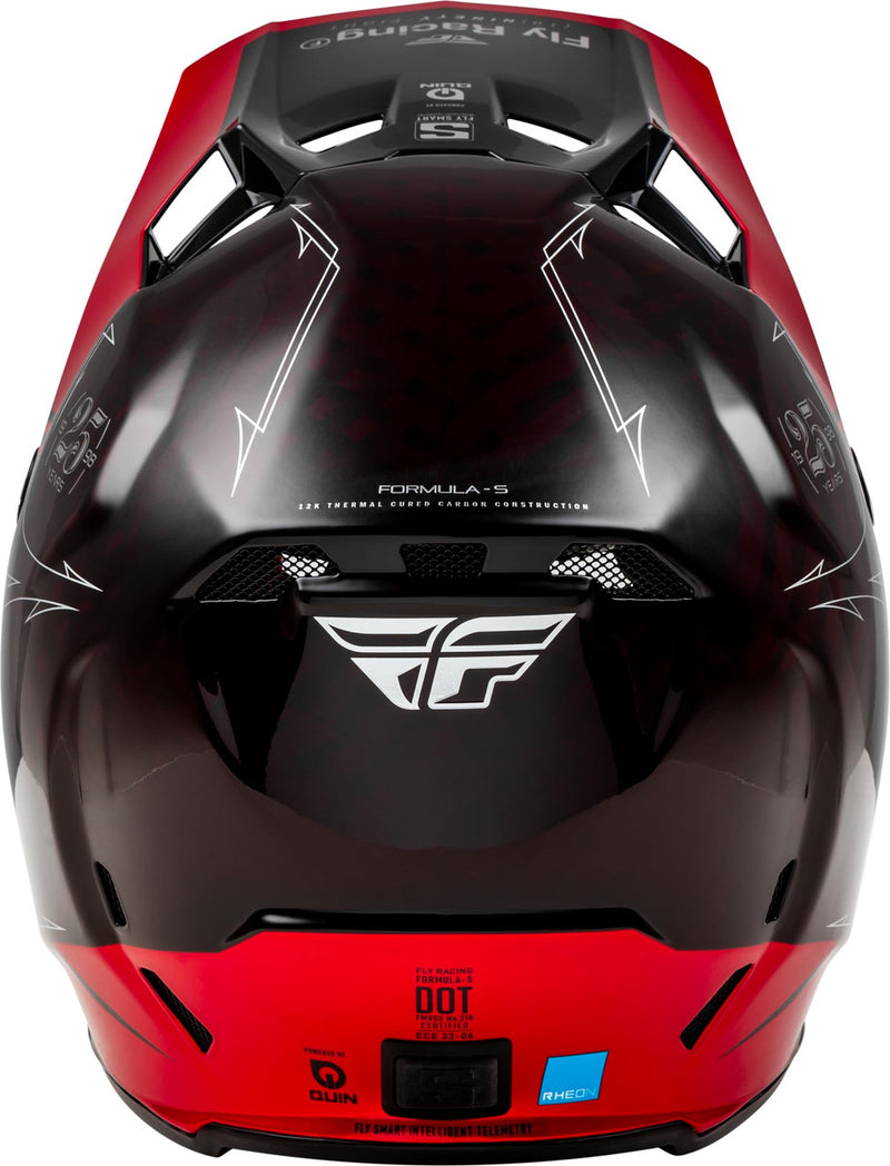 Мотокрос каска FLY RACING Formula Smart Carbon Legacy-Red/Black