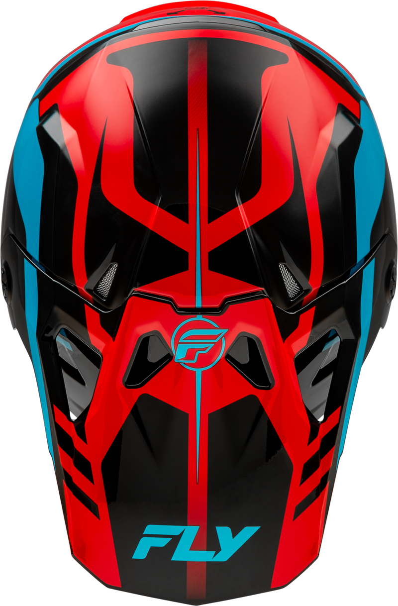 Мотокрос каска FLY RACING Formula CP Krypton - Red/Black/Blue