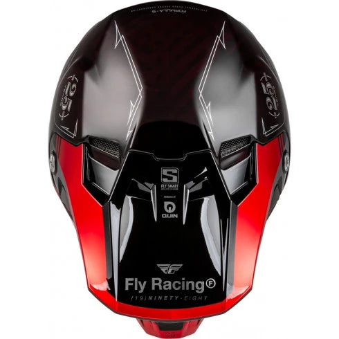 Мотокрос каска FLY RACING Formula Smart Carbon Legacy-Red/Black