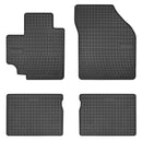 Гумени стелки Frogum за Suzuki Celerio (2015+) – 4 части, черни