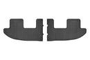 Гумени стелки Frogum за VW Sharan (2010+) 3-ти ред, 2 части