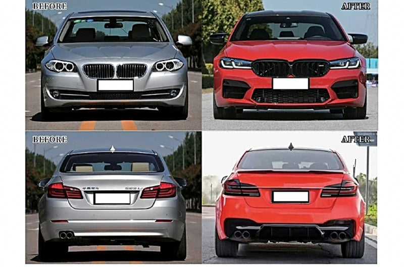 Боди Кит за BMW 5 Series F10 (2010-2017) - Конверсия към G30 M5 Design