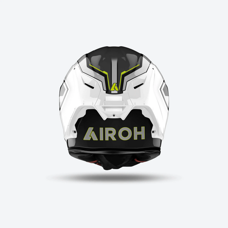 Каска AIROH GP550 S Rush White/Yellow - Avtozona