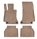 Гумени стелки Gumarny Zubri за Mercedes W213 E-Class (2016-2023) бежови