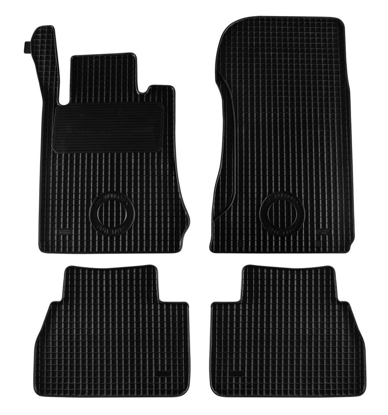 Гумени стелки Gumarny Zubri за Mercedes E-Class W211 (2002-2009) – Черни