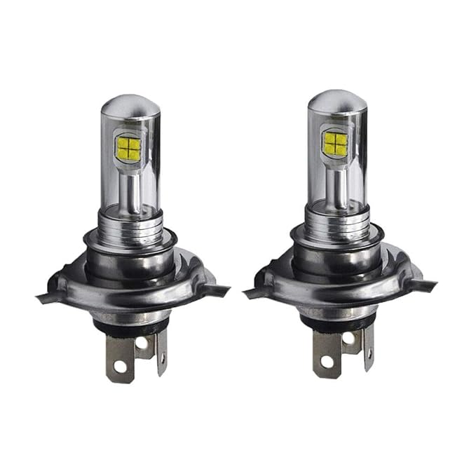 Комплект LED крушки H4 12V-24V, 6000K – Ярки и дълготрайни фарове