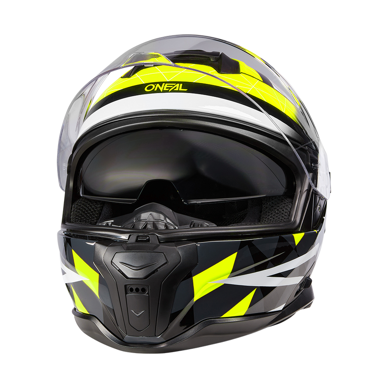 Каска O'NEAL CHALLENGER EXO BLACK/GRAY/NEON YELLOW V.24