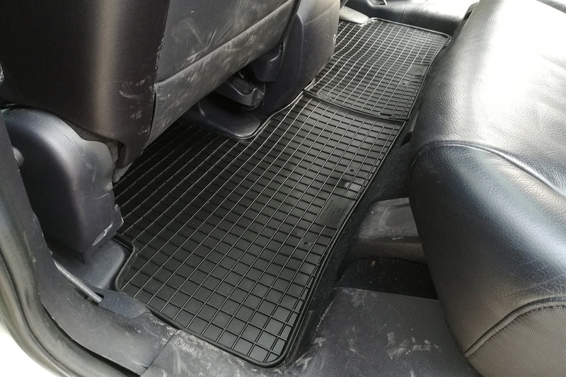 Гумени стелки Petex за Honda CR-V (2006-2012) – 4 части, черни