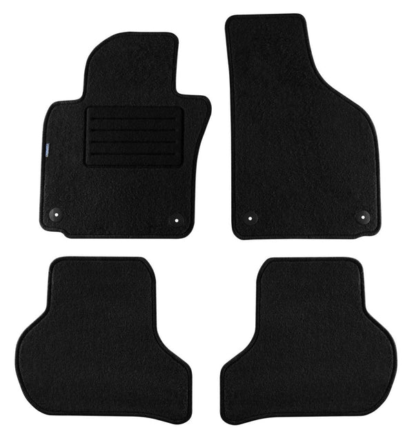 Мокетни стелки Petex за VW Jetta (2007-2010) - Rex кръгли отвори