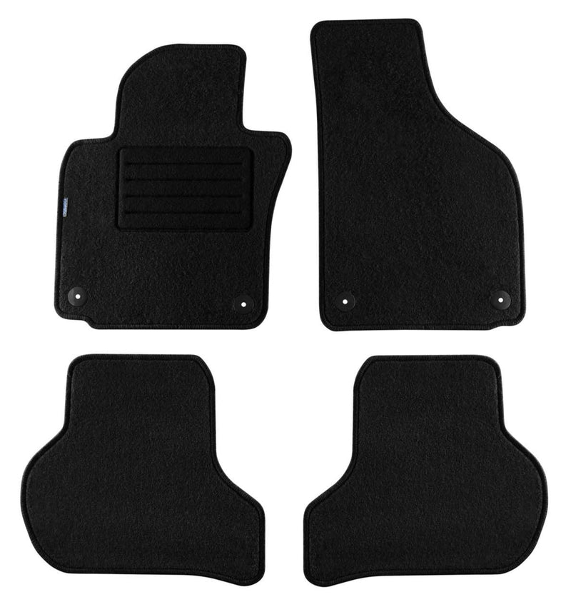 Мокетни стелки Petex за VW Jetta (2007-2010) - Rex кръгли отвори
