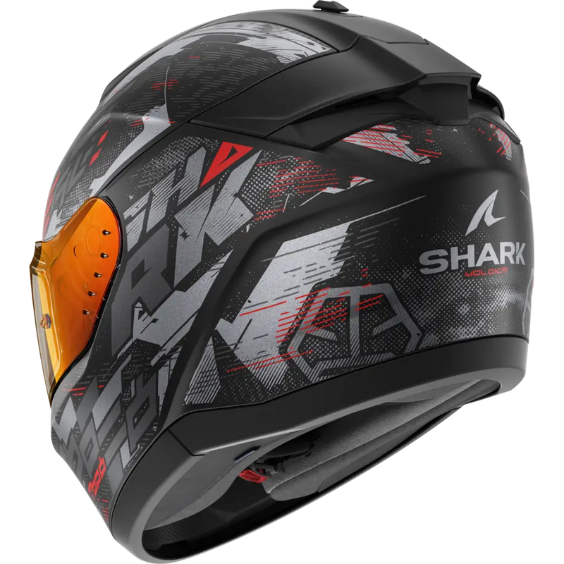 Каска SHARK RIDILL 2 MATT BLACK/GRAY/RED