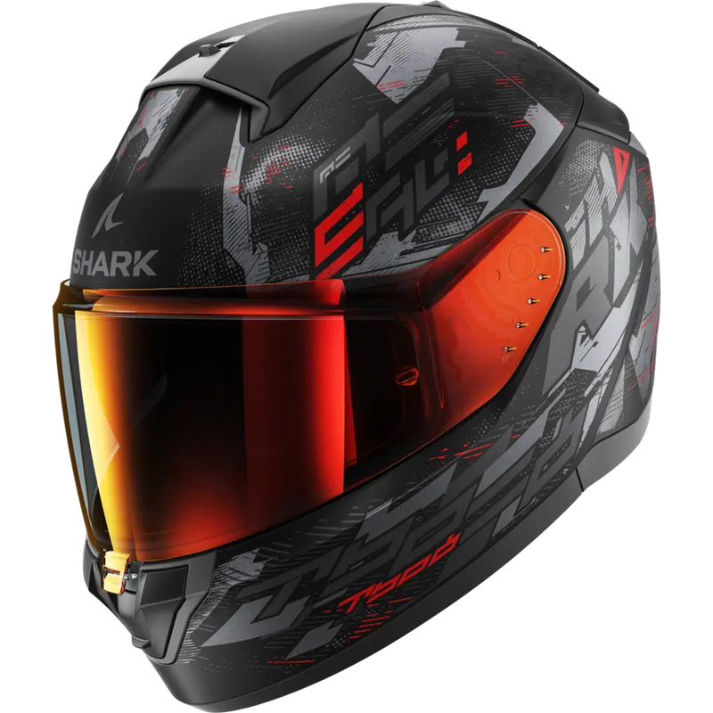 Каска SHARK RIDILL 2 MATT BLACK/GRAY/RED