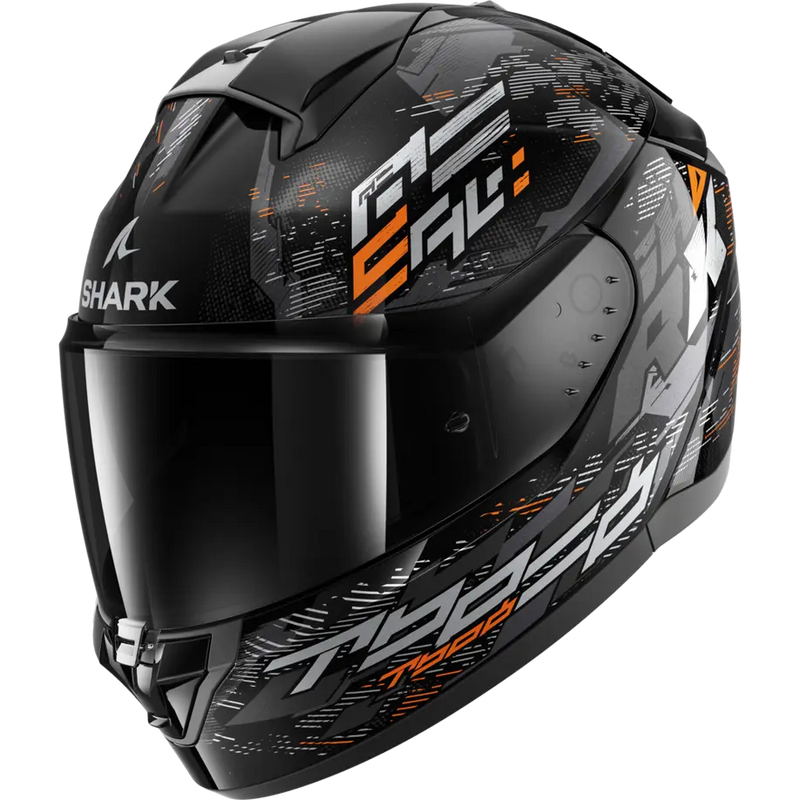 КАСКА SHARK RIDILL 2 GLOSS BLACK/GRAY/ORANGE