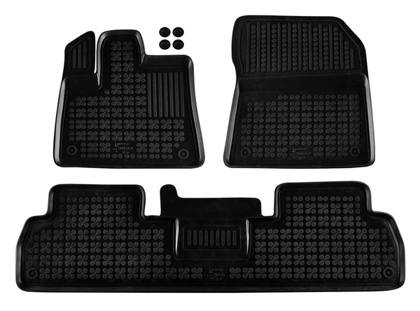 Гумени стелки Rezaw-Plast за Toyota Proace City Verso (2018+) 3 части, 5 места тип леген