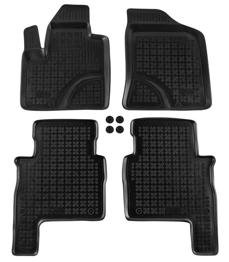 Гумени стелки Rezaw-Plast за Hyundai Santa Fe (2007-2012) тип леген