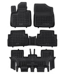 Гумени стелки Rezaw-Plast за Hyundai Santa Fe Hybrid 7 места (2020+) тип леген