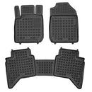 Гумени стелки Rezaw-Plast за Isuzu D-Max (2020+) двойна кабина