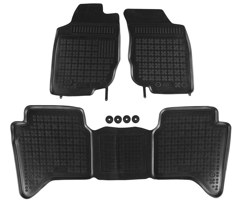 Гумени стелки Rezaw-Plast за Toyota Hilux (2005–2015) тип леген