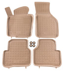 Гумени стелки Rezaw-Plast за VW Passat B6/B7 (2005-2014) - тип леген бежови