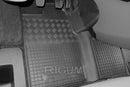 Гумени стелки Rigum за Ford Tourneo Custom (2018+) 2 или 3 места, ръчна скоростна кутия – 3 части