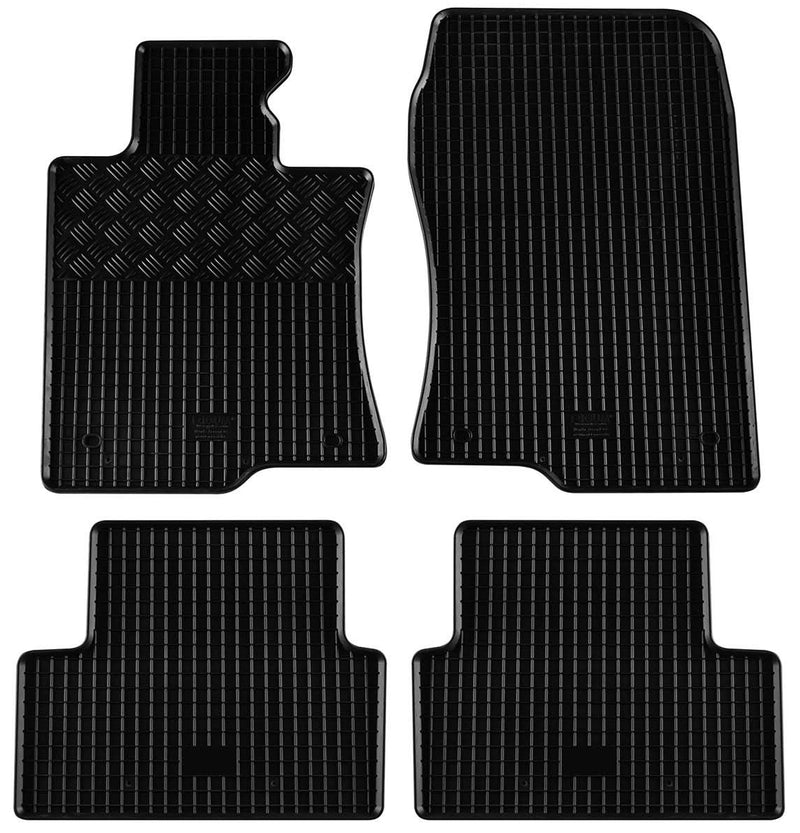 Гумени стелки Rigum за Honda Accord (2008-2015) – 4 части, черни