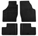 Гумени стелки Rigum за за Opel Agila (2004-2008) – 4 части, черни