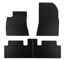 Гумени стелки Rigum за Tesla Model 3 (2017+), 4 части, черни