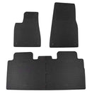 Гумени стелки Rigum за Tesla Model X (2015+) – 4 части, черни
