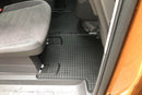 Гумени стелки Rigum за VW T7 Multivan (2022+), втори ред, 3 части