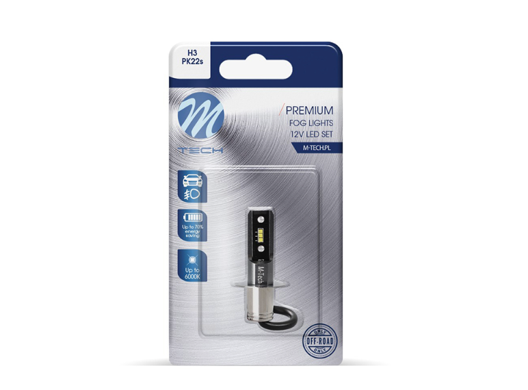 Диодна крушка H3 Mtech
