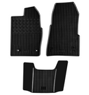 Гумени стелки Rigum за Ford Tourneo Custom (2018+) 2 или 3 места, ръчна скоростна кутия – 3 части