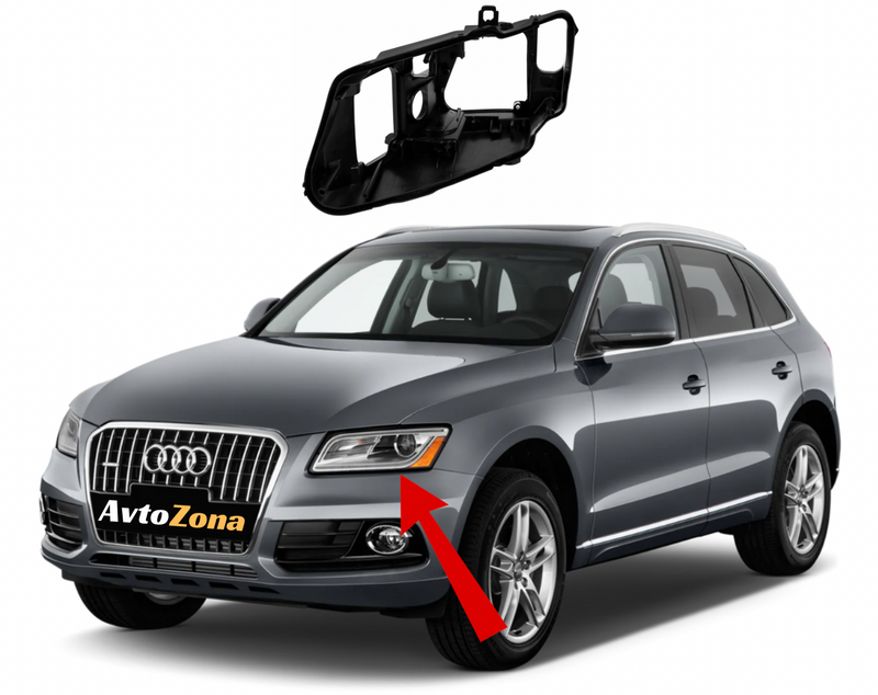 Ляв корпус за ксенонови фарове Audi Q5 (2013-2017)