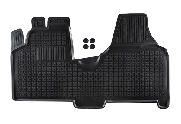 Гумена стелка Rezaw-Plast за Toyota Proace (2013–2016), с фабричен велурен под