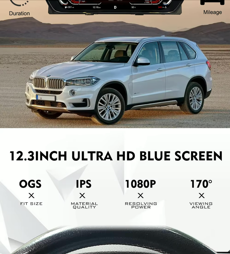 Дигитално Табло за BMW X5 E70 (2007-2013) Design 2024