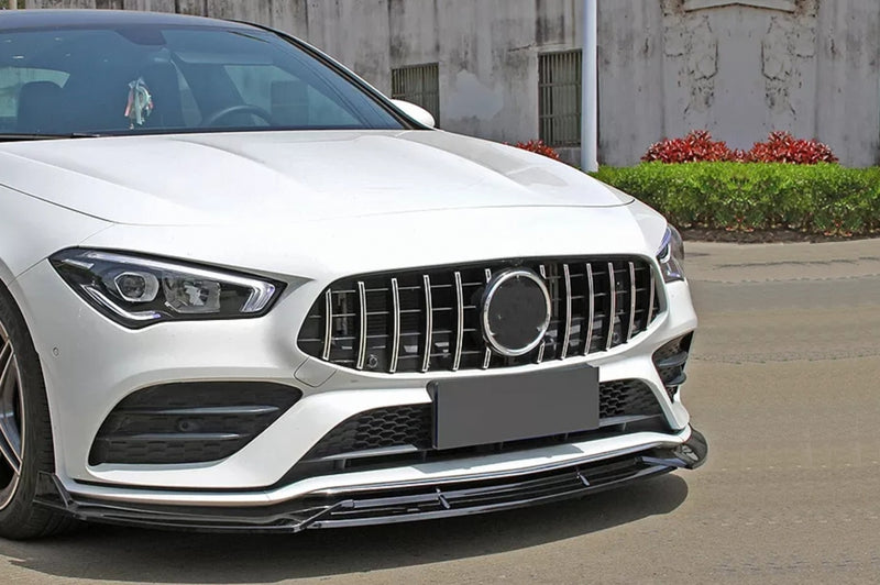 Спойлер за предна броня за Mercedes CLA X118 C118 Sport Line CLA35 (2019-2023) Piano Black