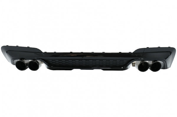 Дифузьор и накрайници за BMW X3 G01 (2018-2020) M Design Piano Black