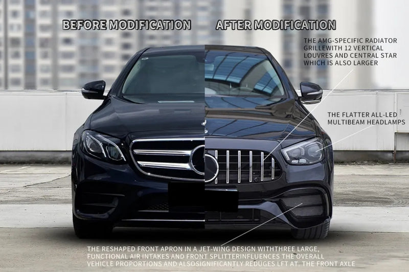 Боди Кит за Mercedes E-Class W213 (2016-2019) към Facelift 2020 E63s Design