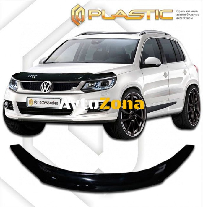 Дефлектор за преден капак за Volkswagen Tiguan (2012–2017) - CA Plast - Avtozona