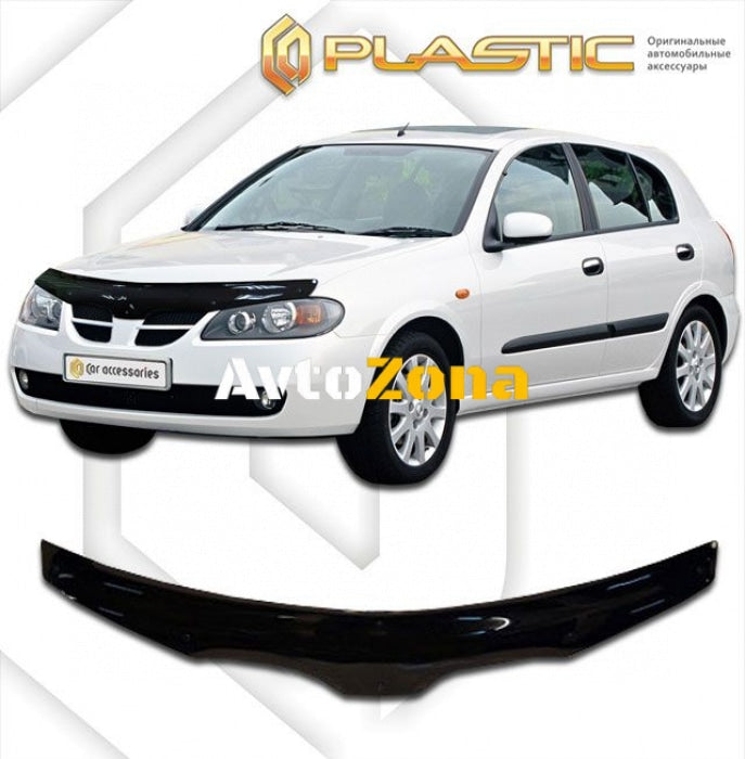 Дефлектор за преден капак за Nissan Almera (2004-2006) - CA Plast - Avtozona