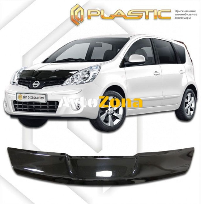 Дефлектор за преден капак за Nissan Note (2010–2014) - CA Plast - Avtozona