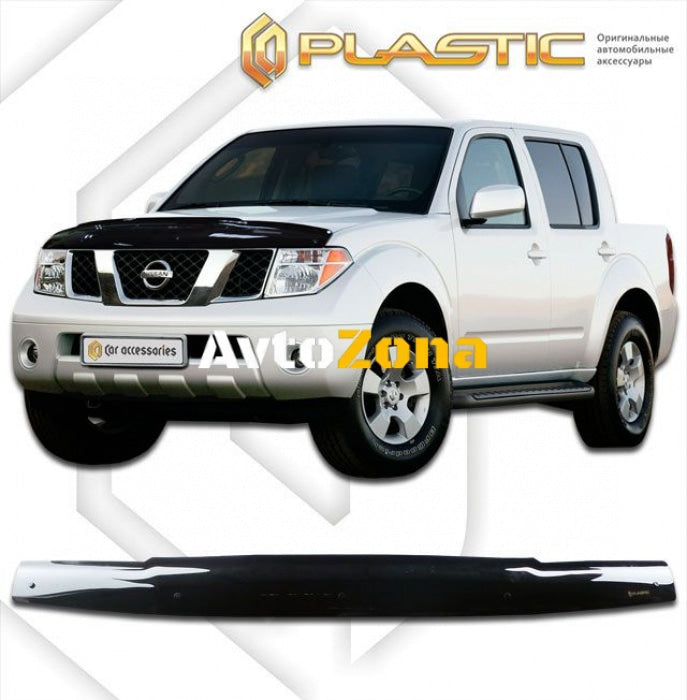 Дефлектор за преден капак за Nissan Navara (2005-2010) - CA Plast - Avtozona