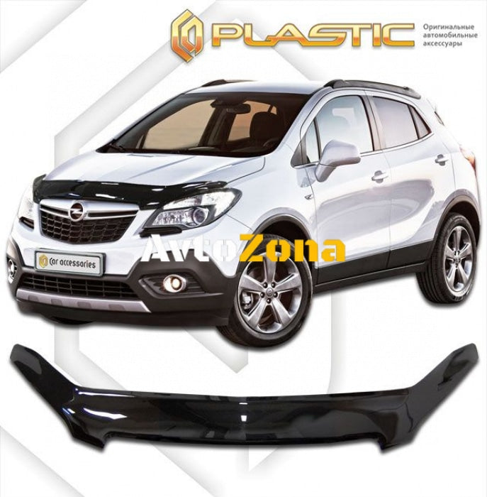 Дефлектор за преден капак за Opel Mokka (2012 + ) - CA Plast - Avtozona