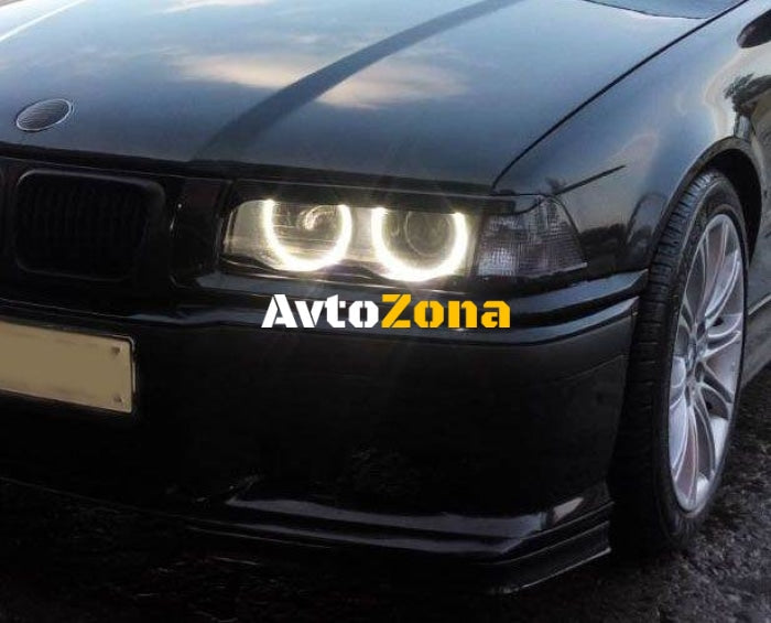 Ангелски Очи диодни за BMW E36 / E38 / E39 с 60 диода - Бял цвят - Avtozona