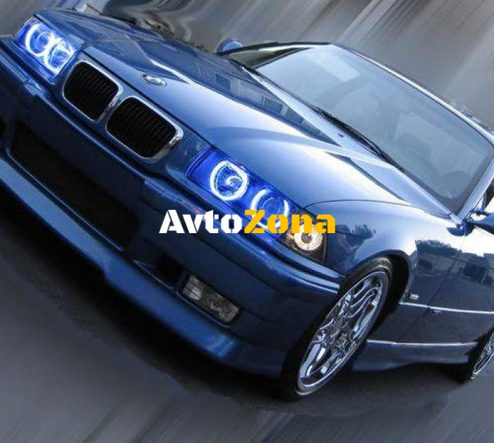 Ангелски Очи CCFL за BMW E36 / E38 / E39 - Син цвят - Avtozona