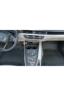 3D Гумени стелки Sahler за Audi A4 (2016+), 5 части, черни