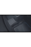 3D Гумени стелки Sahler за Citroën C3 (2016+), 5 части, черни