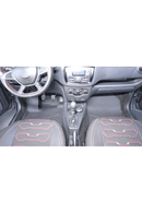 3D Гумени стелки Sahler за Dacia Dokker (2012+), 5 части, черни