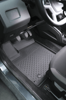 3D Гумени стелки Sahler за Dacia Duster 4x2 (2010–2013), 5 части, черни